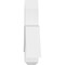 Ekena Millwork Bellingham Architectural Grade PVC Gable Bracket, 36"W x 16 1/2"H x 4"D x 6"F, 11/12 Pitch GBP036X17X0406BEL00 - alternate 3
